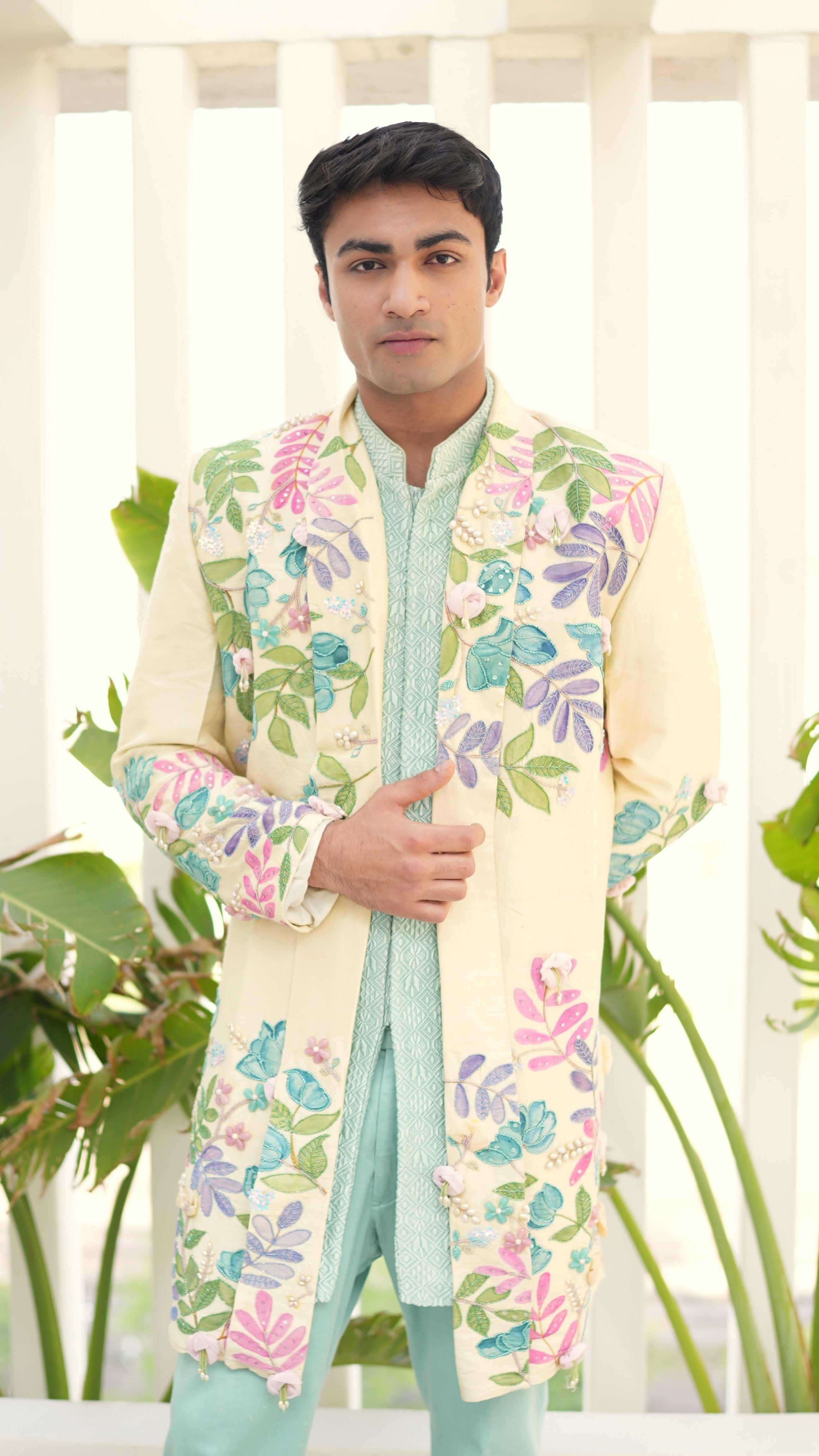 The Groom's look