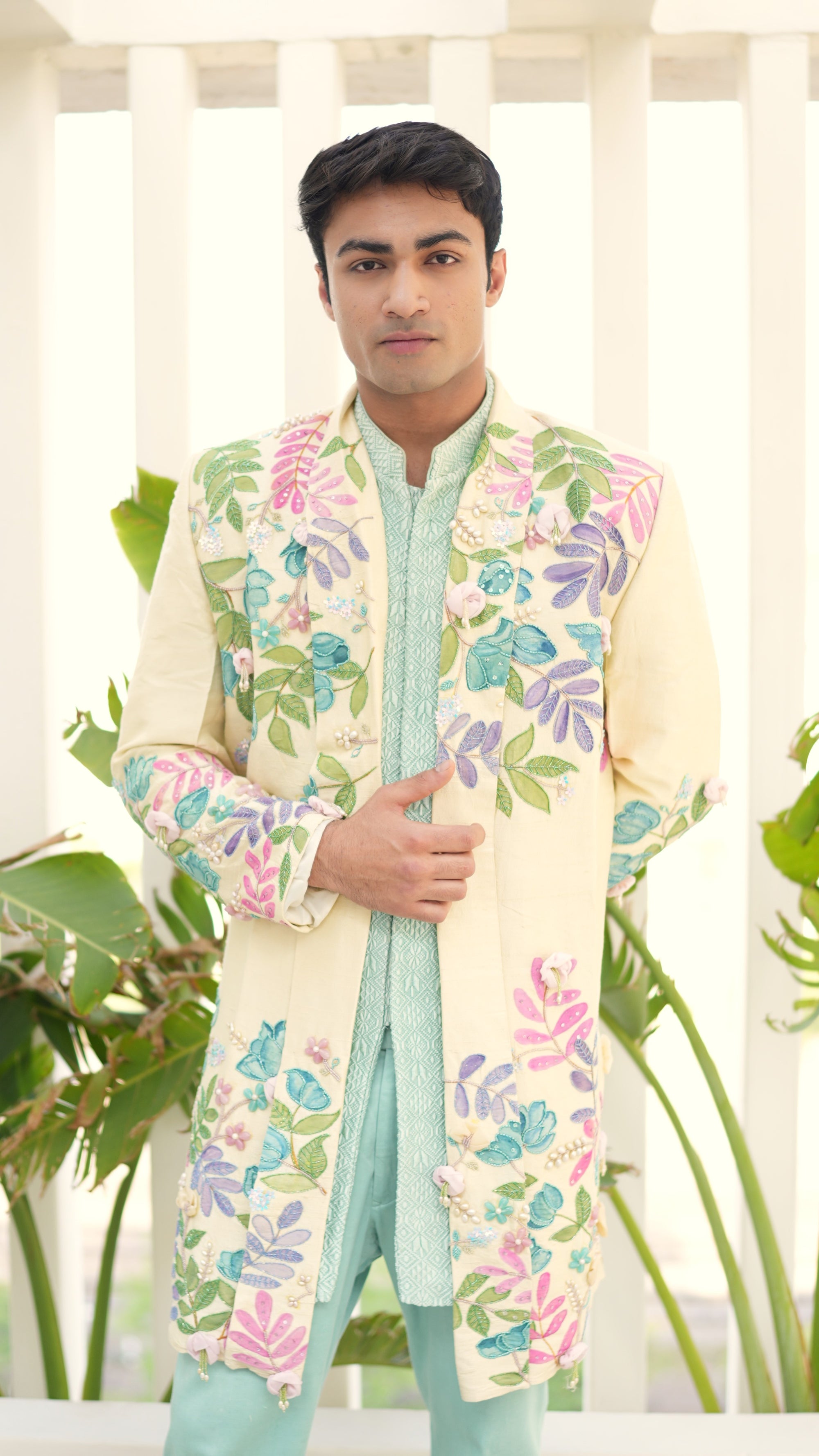 The Silken Bloom Indo-Western
