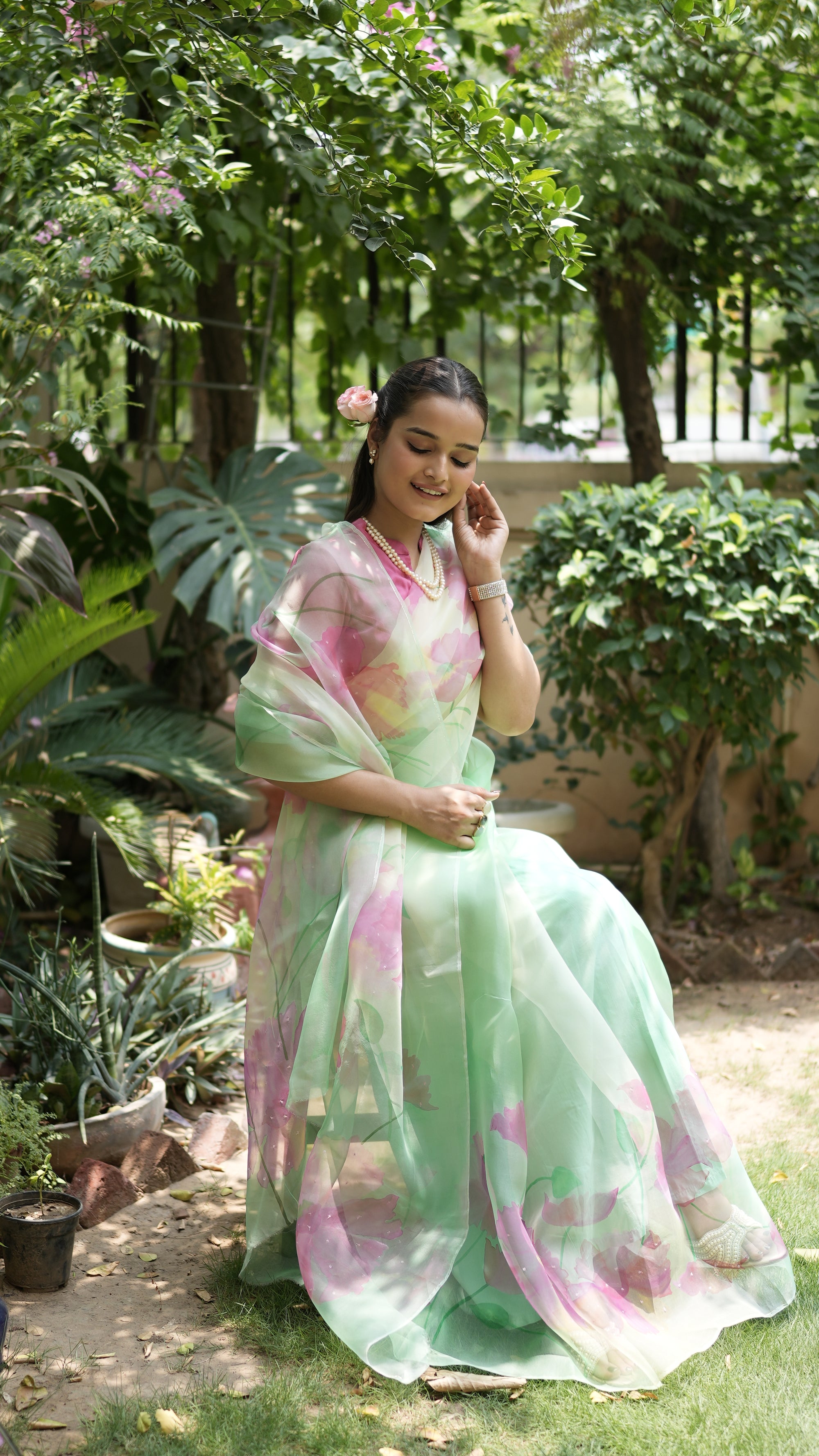 The Whispers of Spring Sari