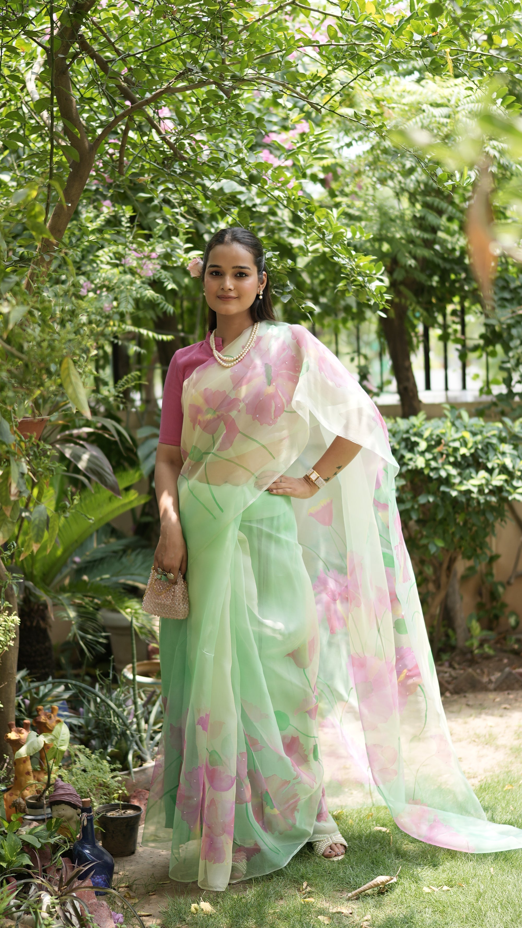The Whispers of Spring Sari