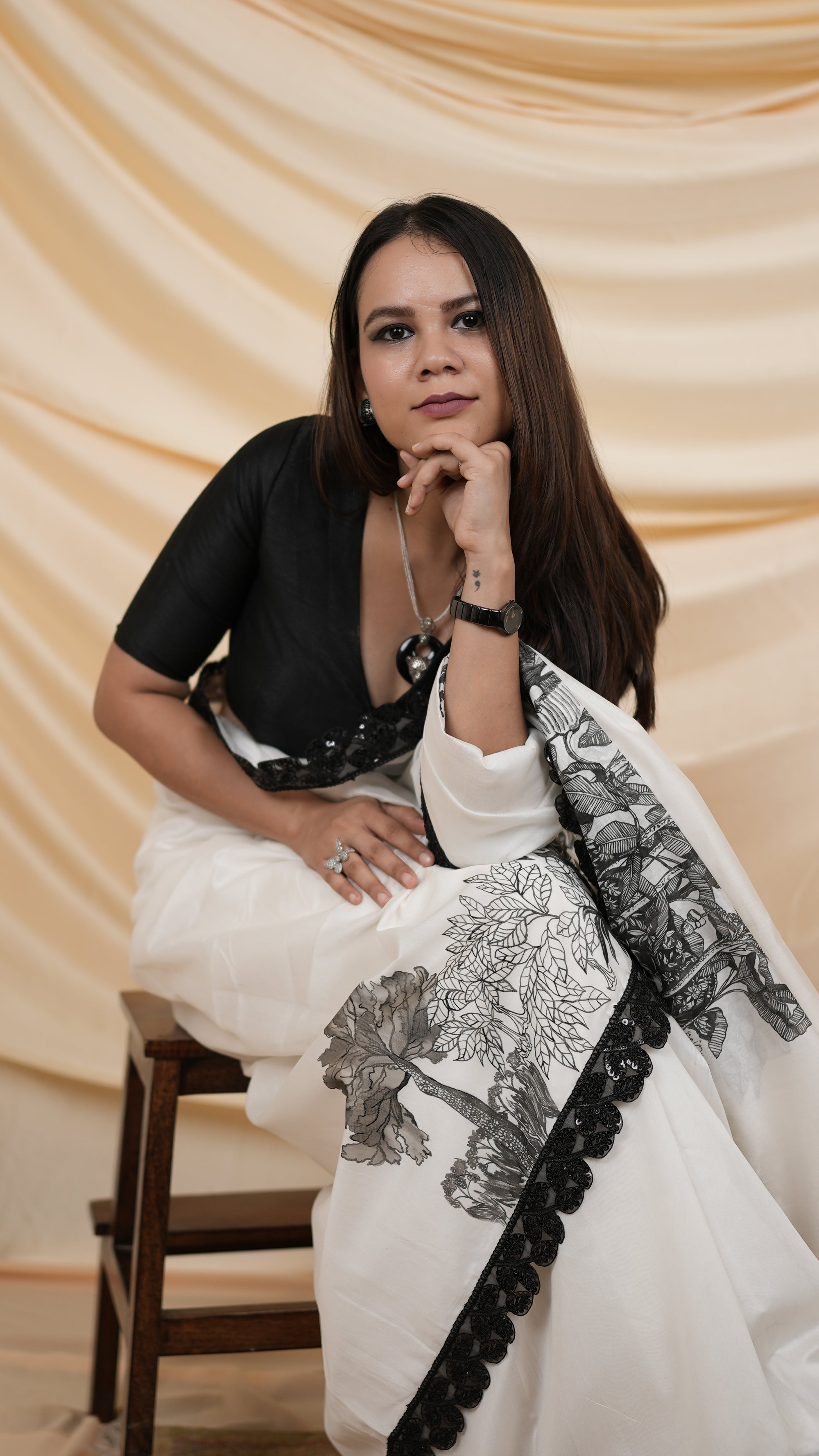 The Masai Mara sari