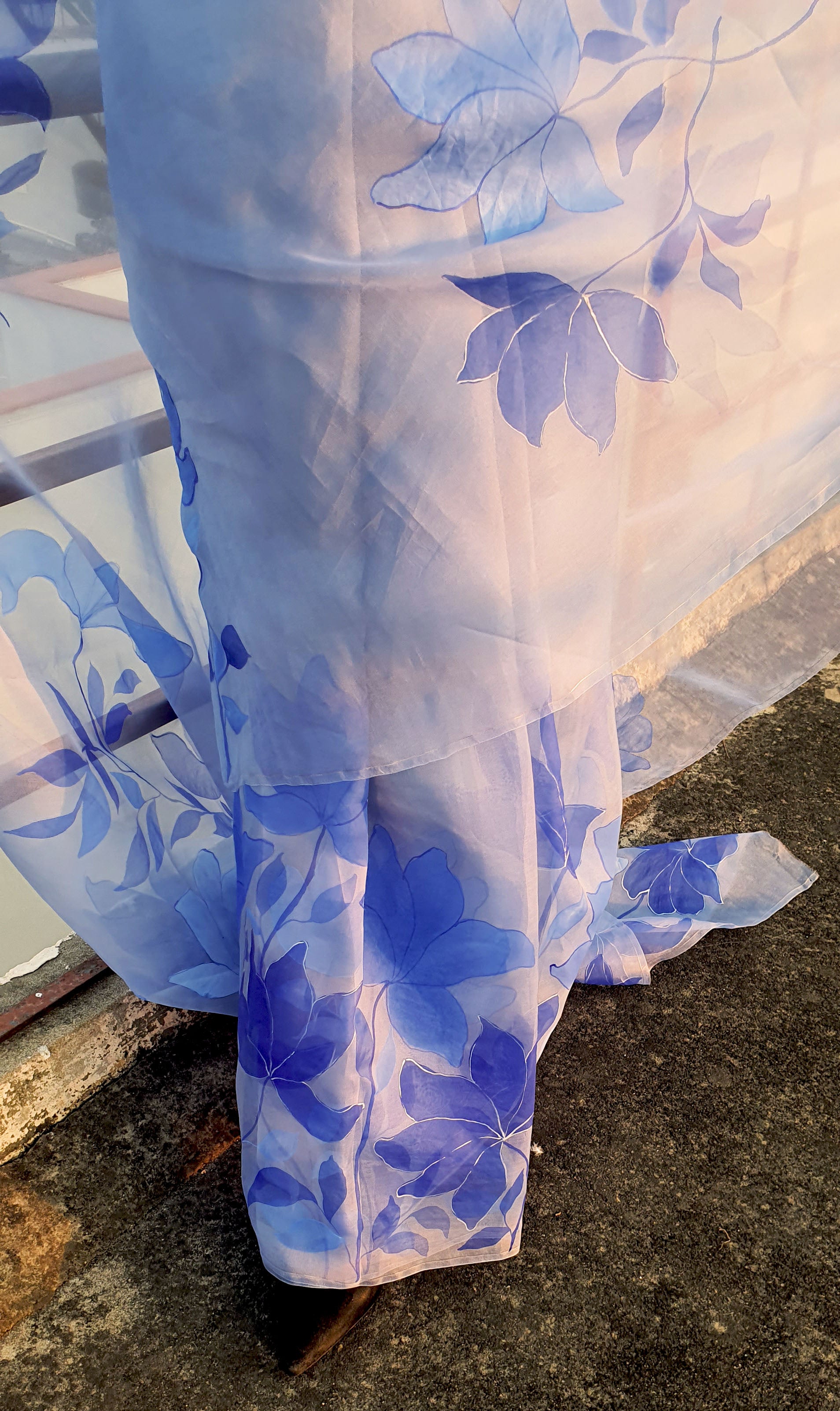 The Magnolia Organza Silk Saree
