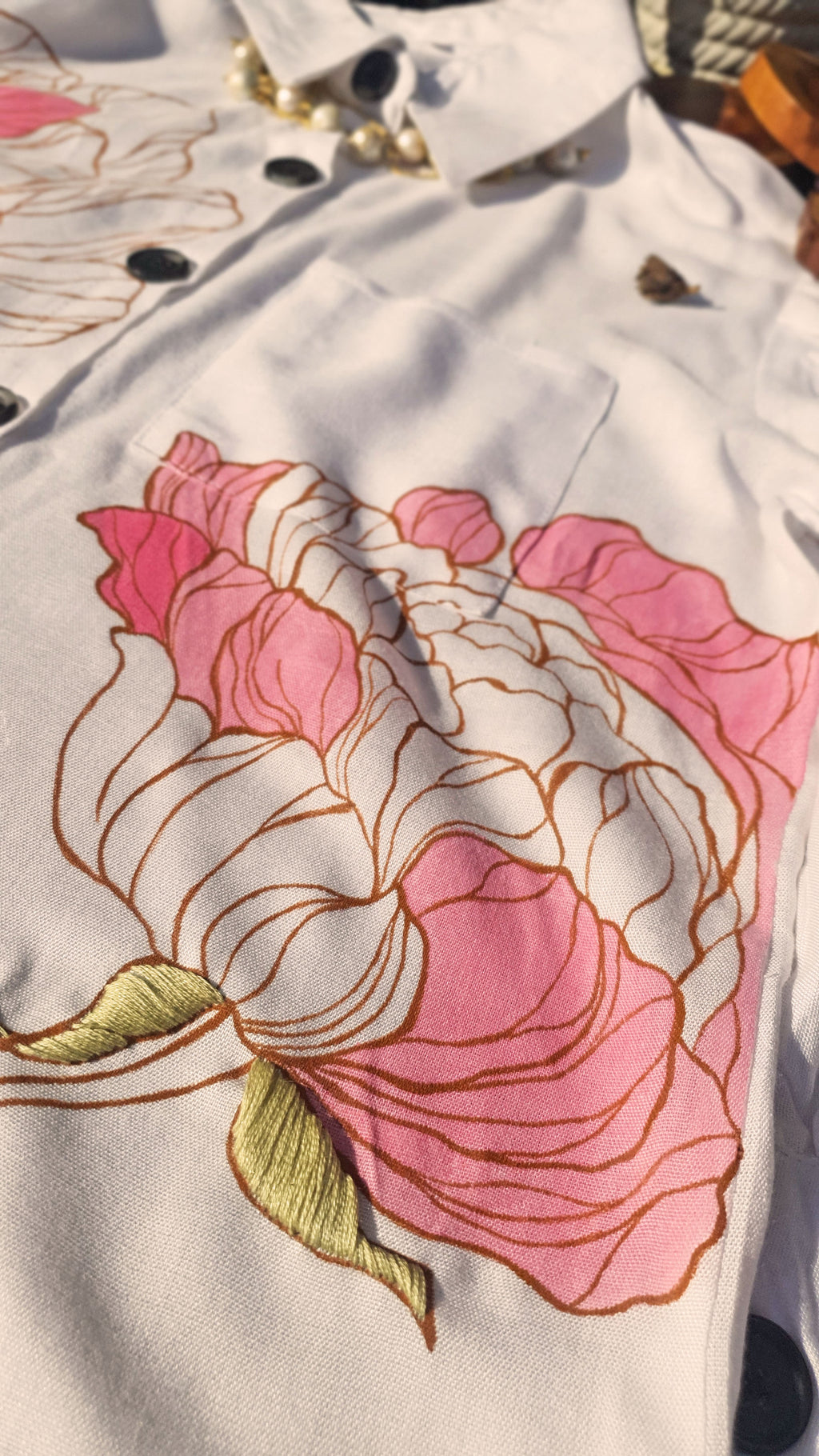 The Abstract Floral Shirt