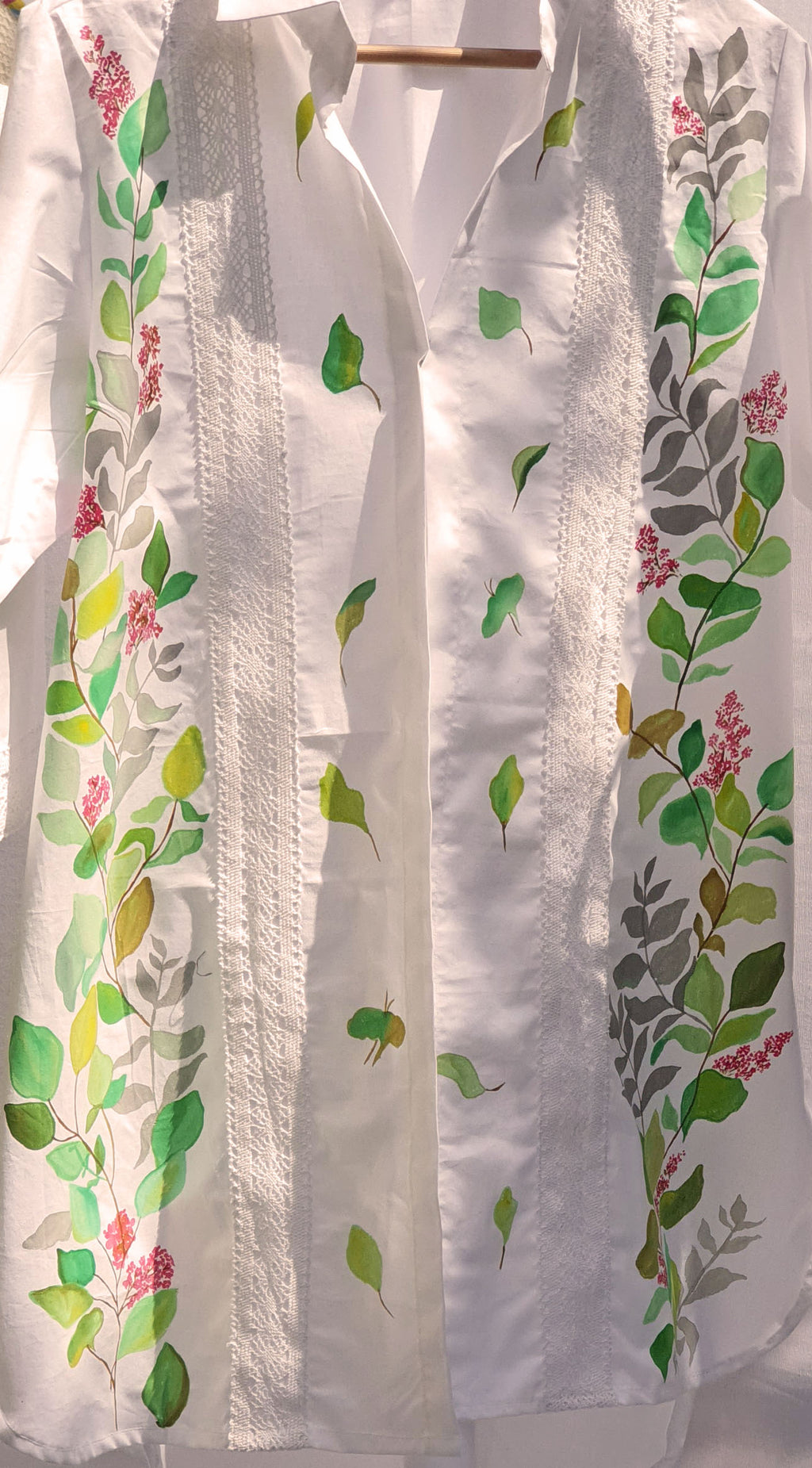 The Leaf Motif Shrug