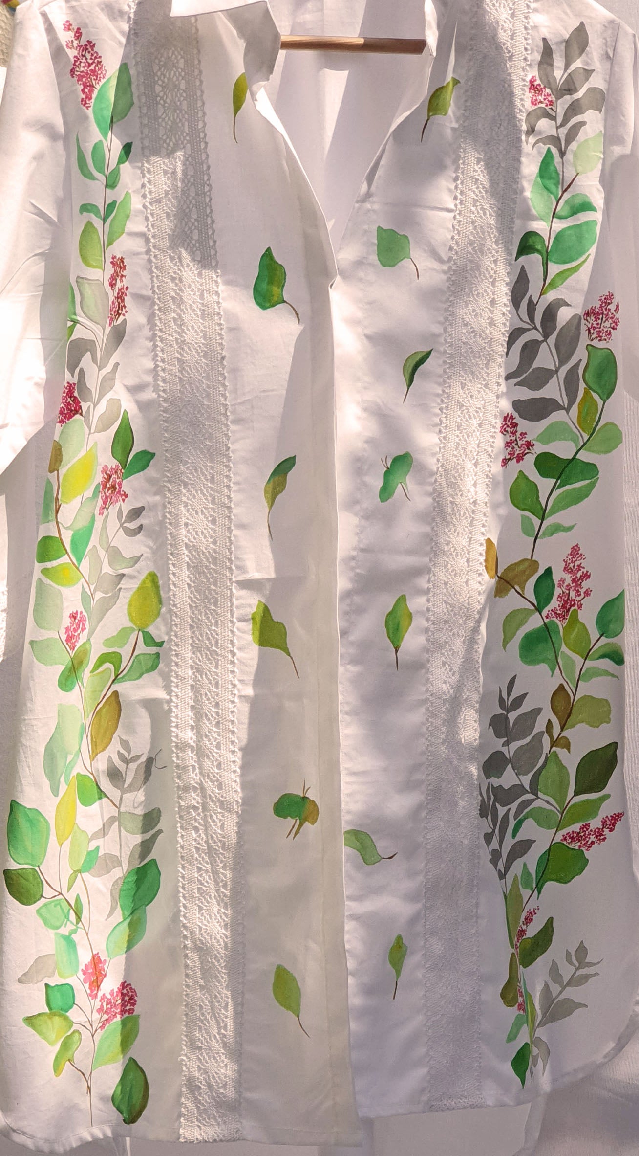 The Leaf Motif Shrug