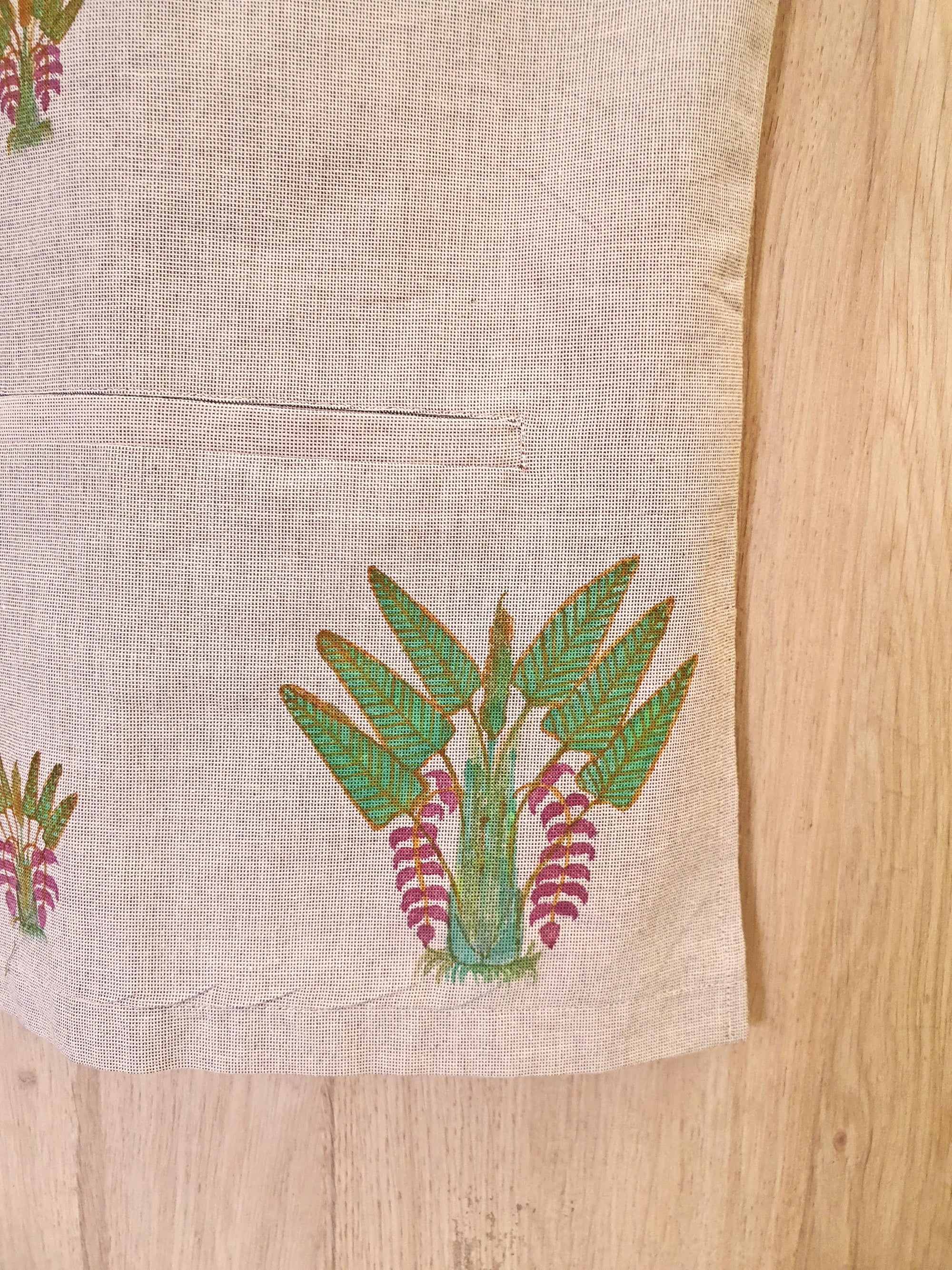 The Banana Motif Nehru Jacket
