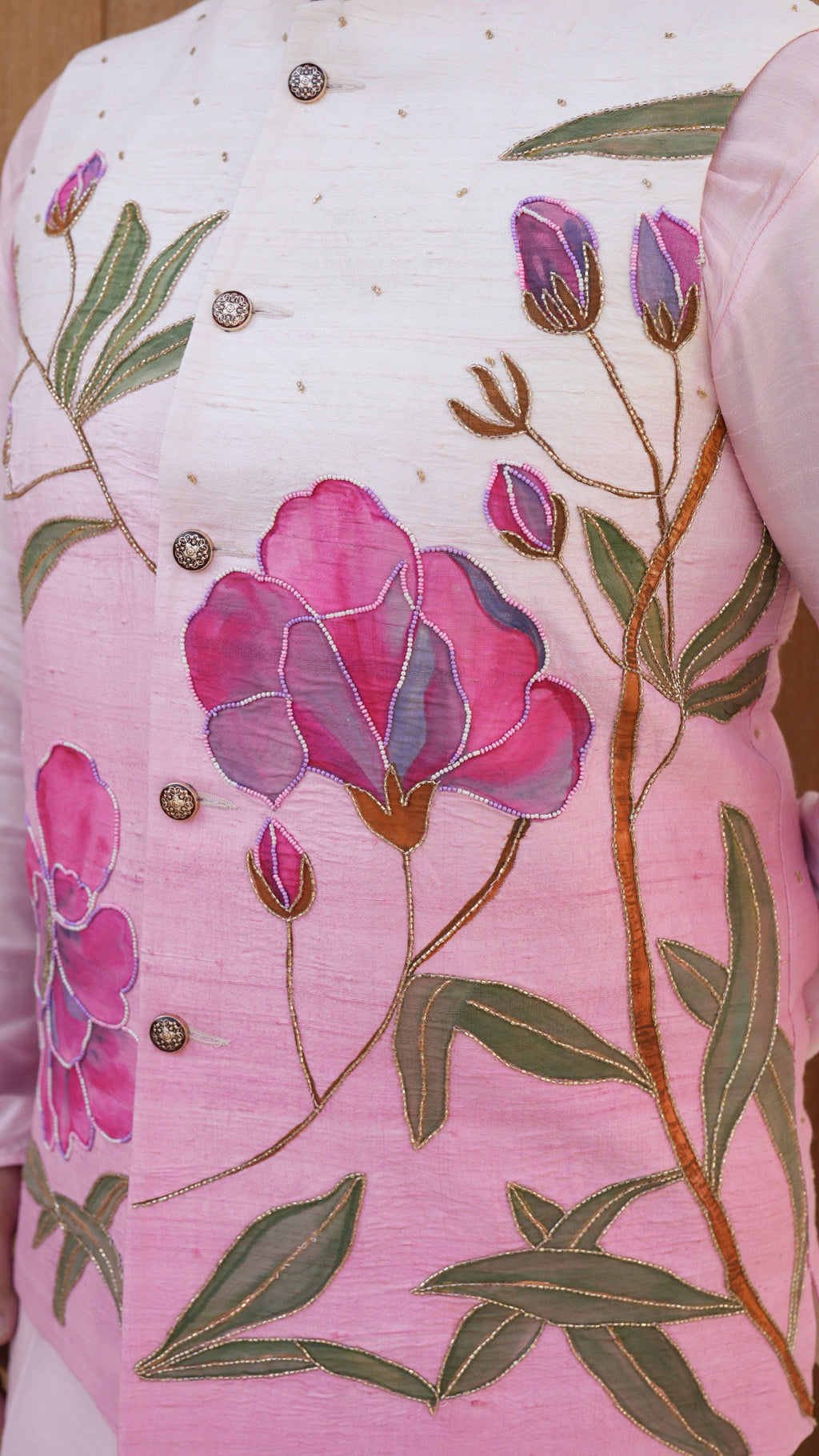 The Floral Maharaja Nehru Jacket