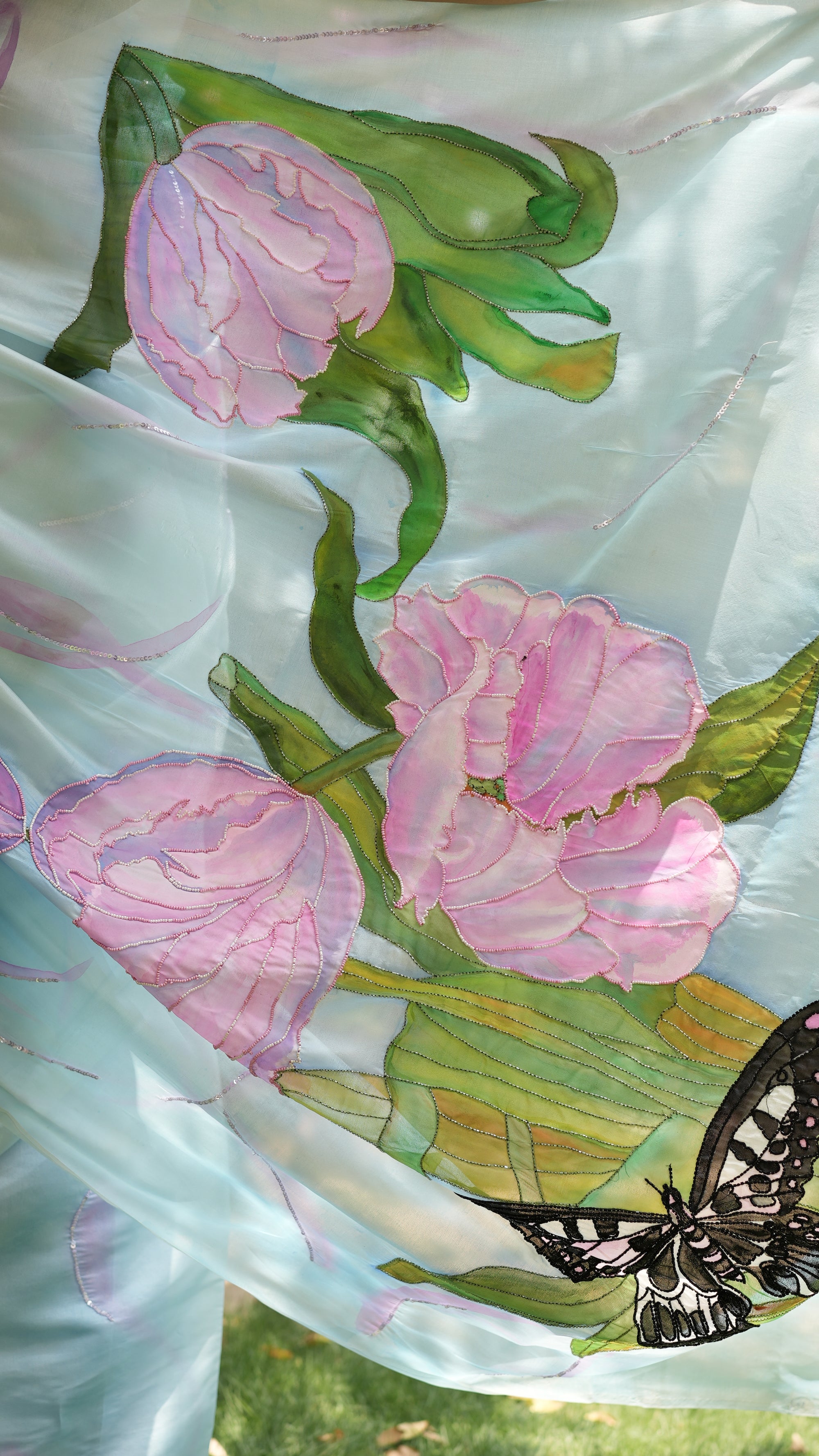 The Butterfly's Secret Sari