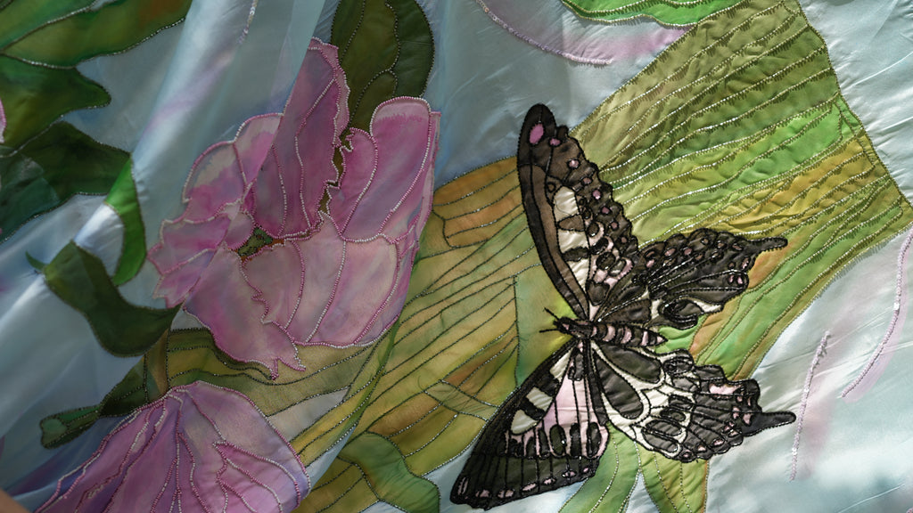 The Butterfly's Secret Sari