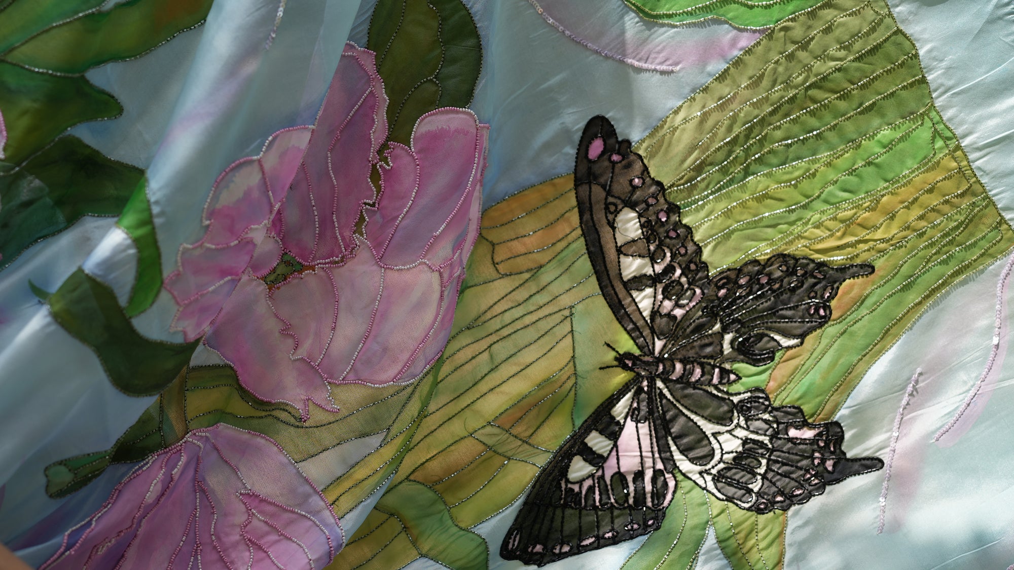 The Butterfly's Secret Sari