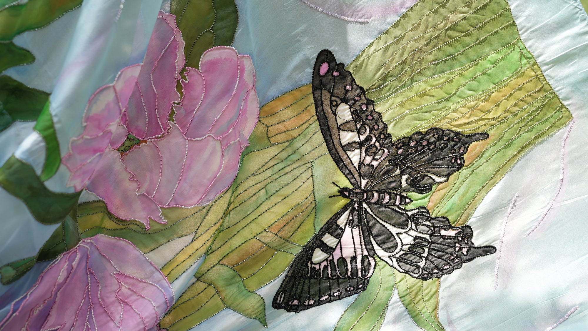 The Butterfly's Secret Sari