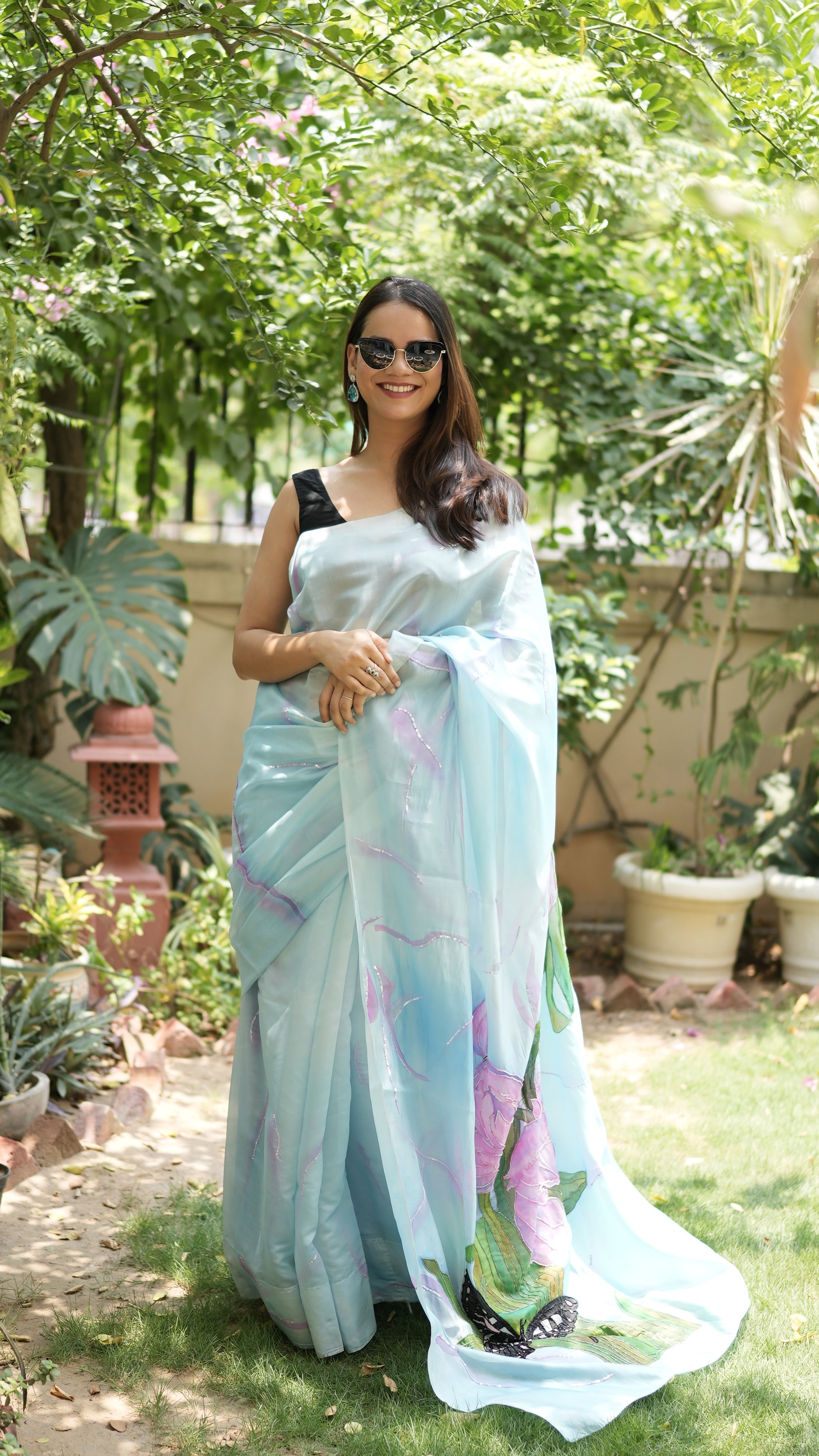 The Butterfly's Secret Sari