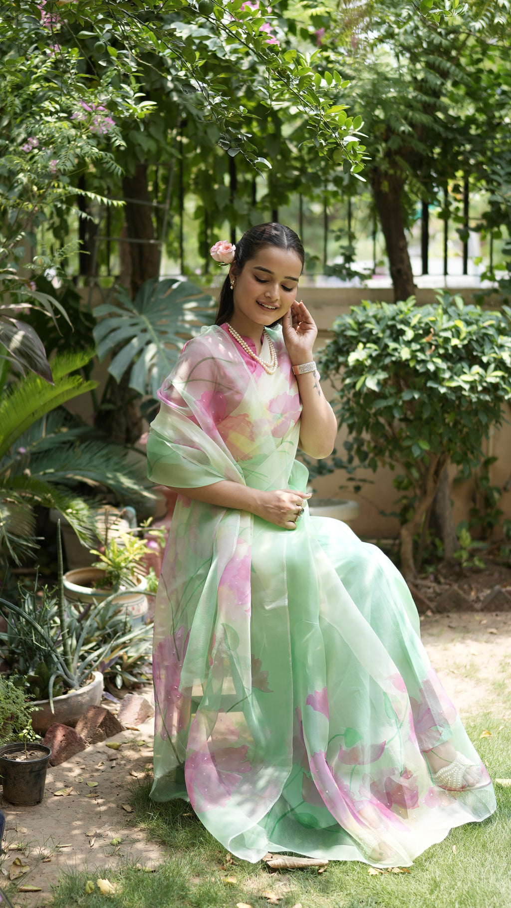 The Whispers of Spring Sari