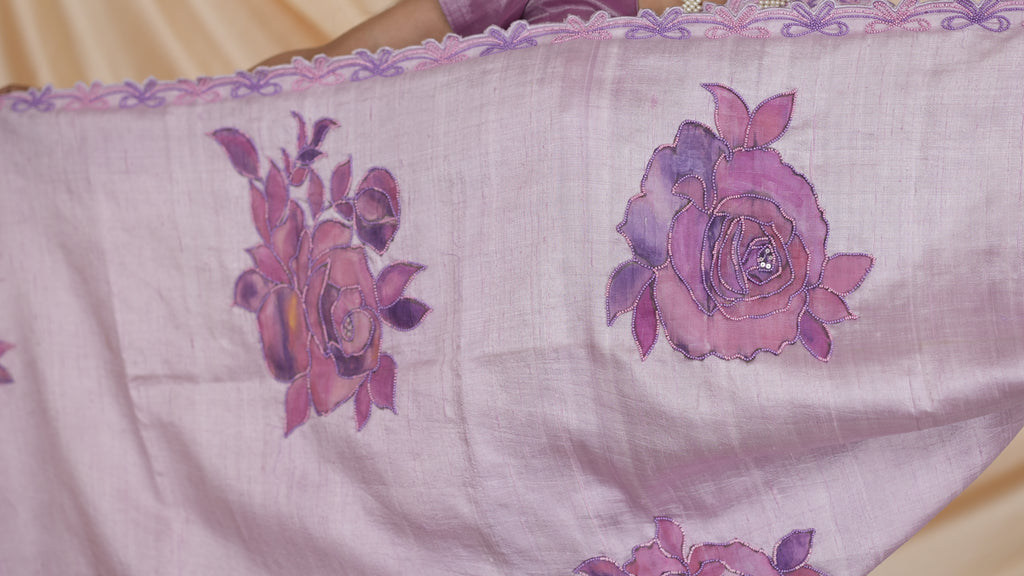 The Rosette Muse Sari