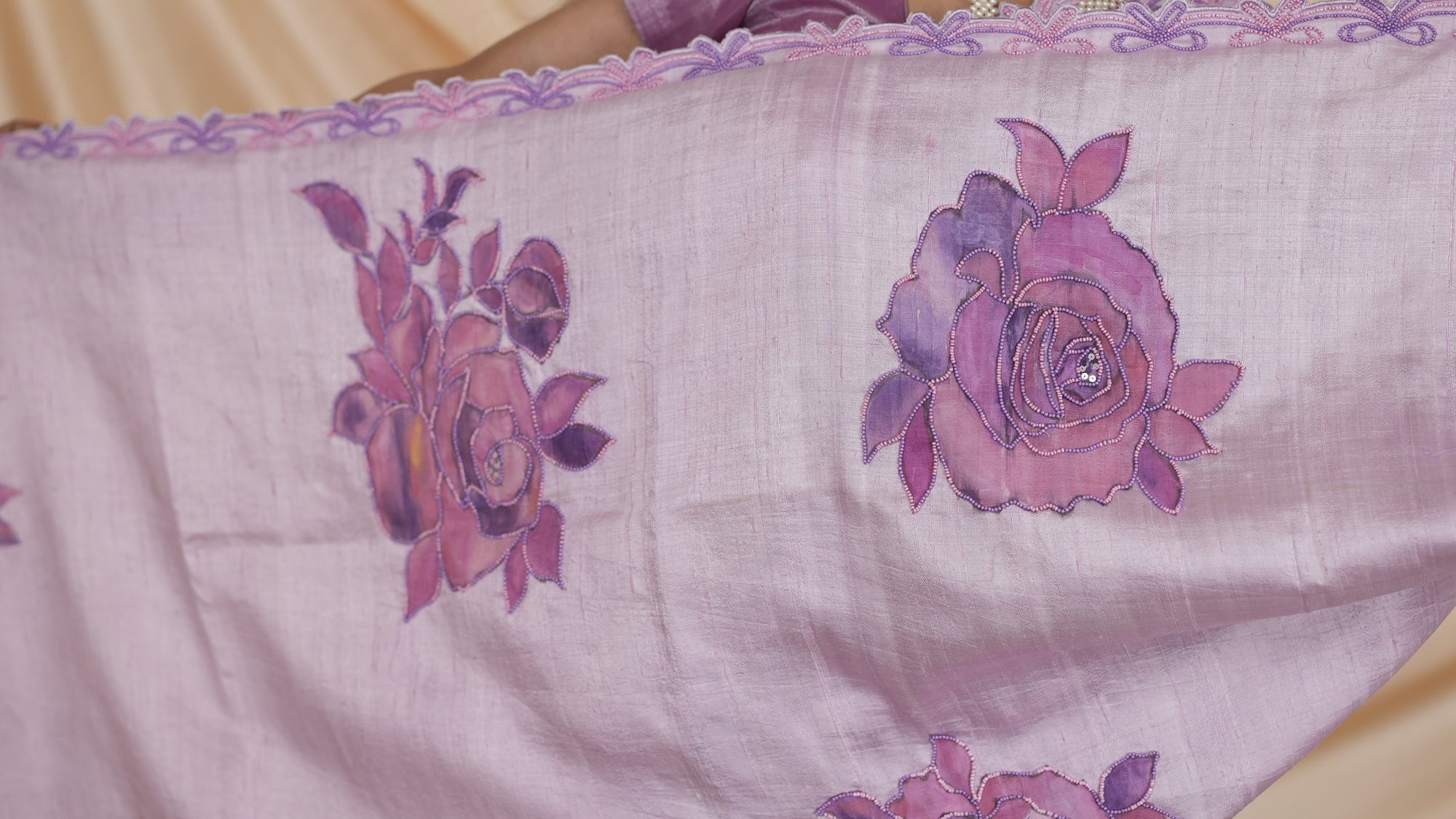 The Rosette Muse Sari