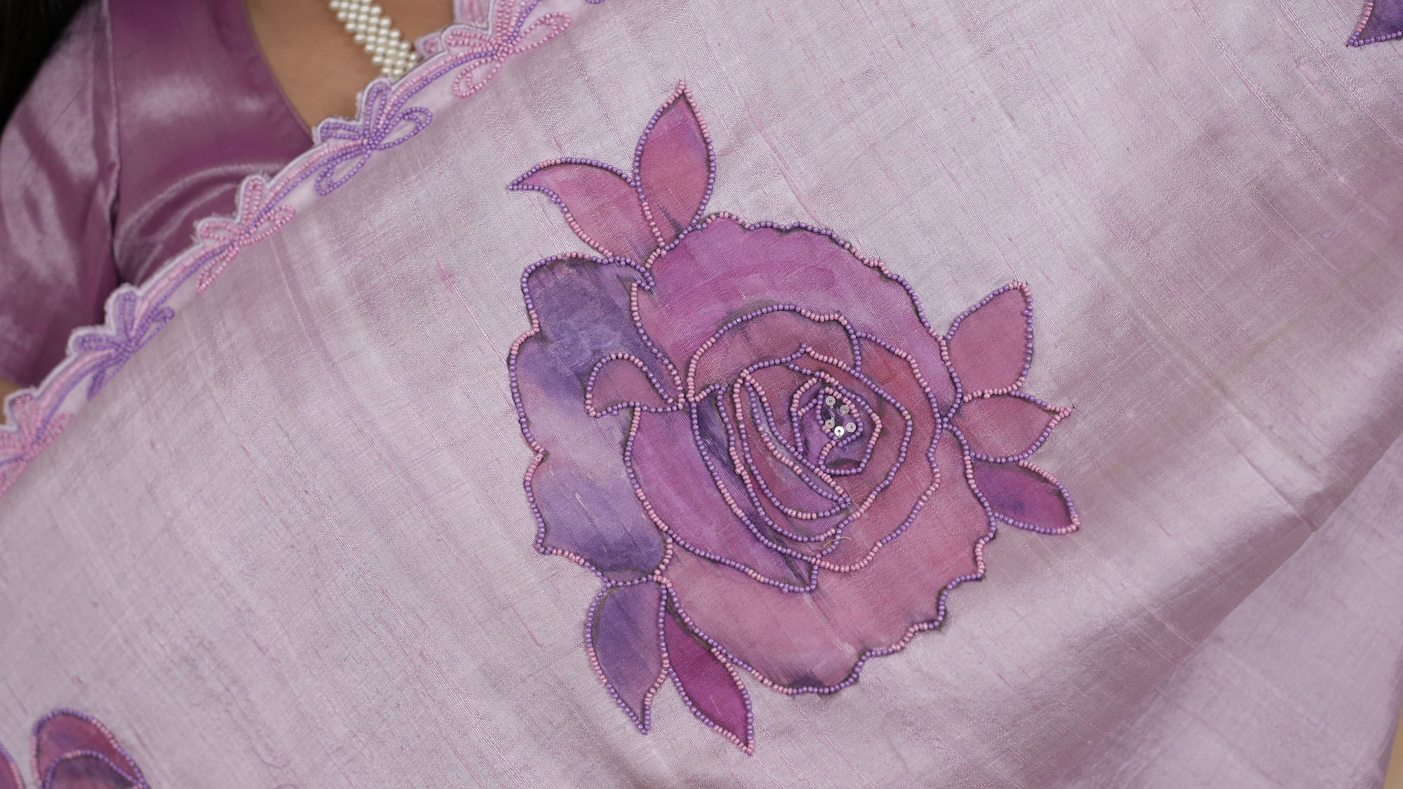 The Rosette Muse Sari