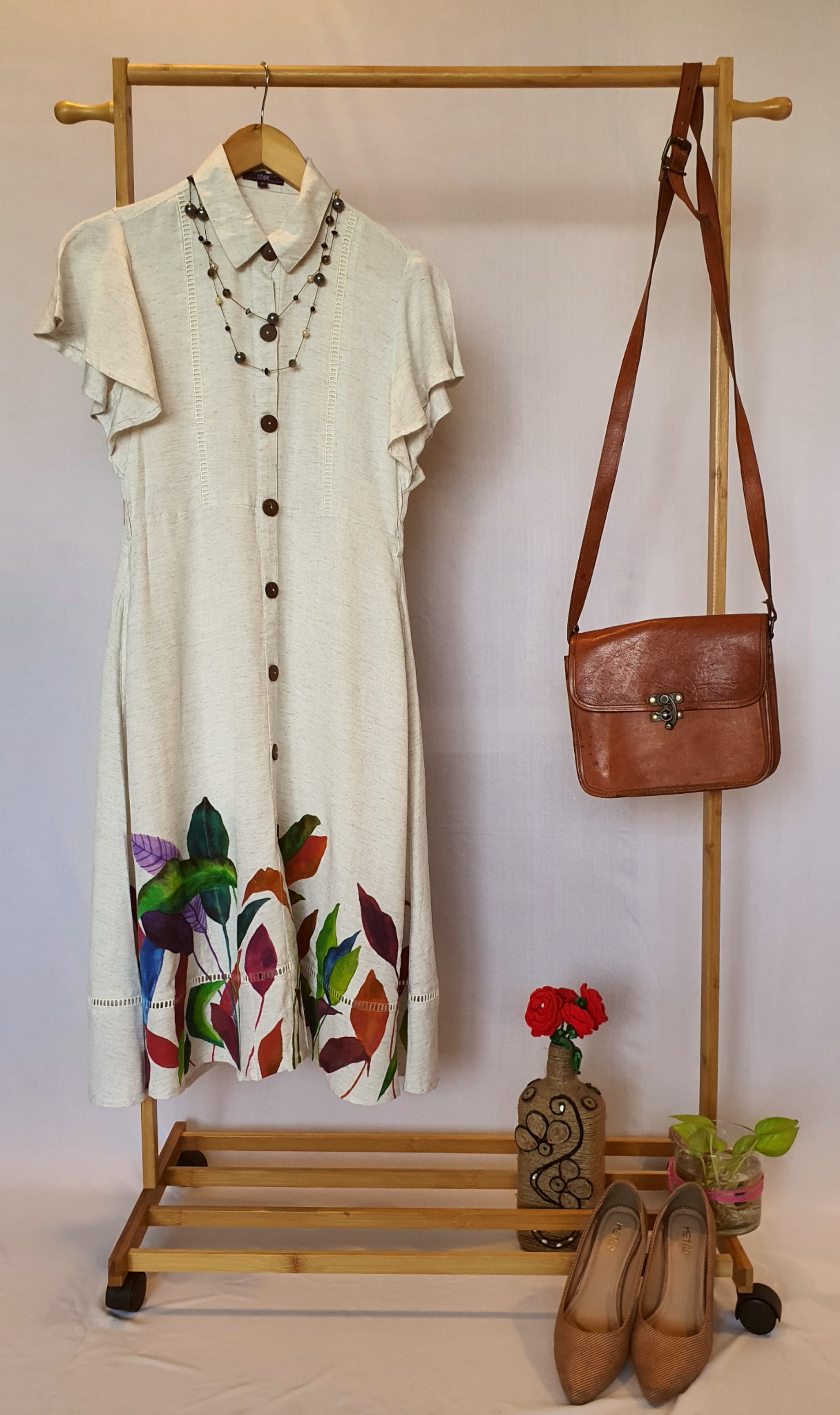 Exotic Leaves Dress