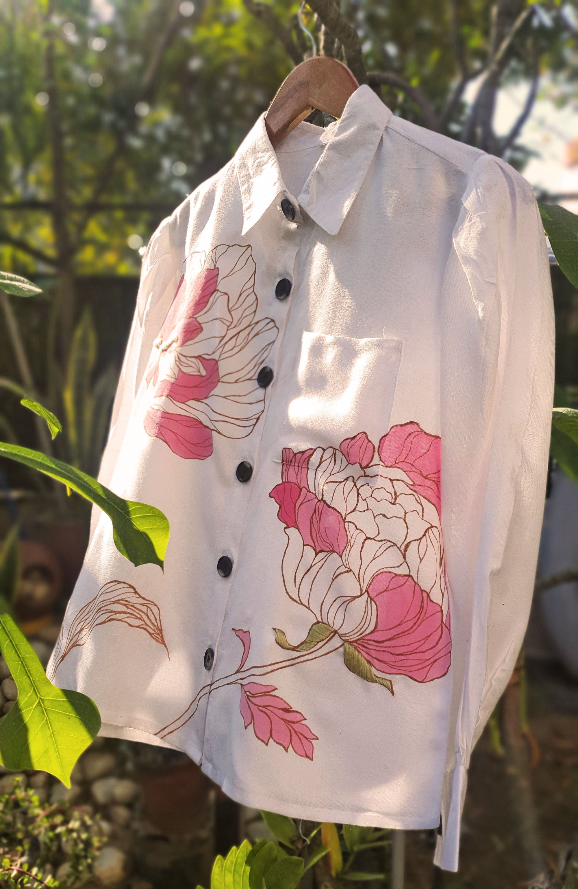 The Abstract Floral Shirt