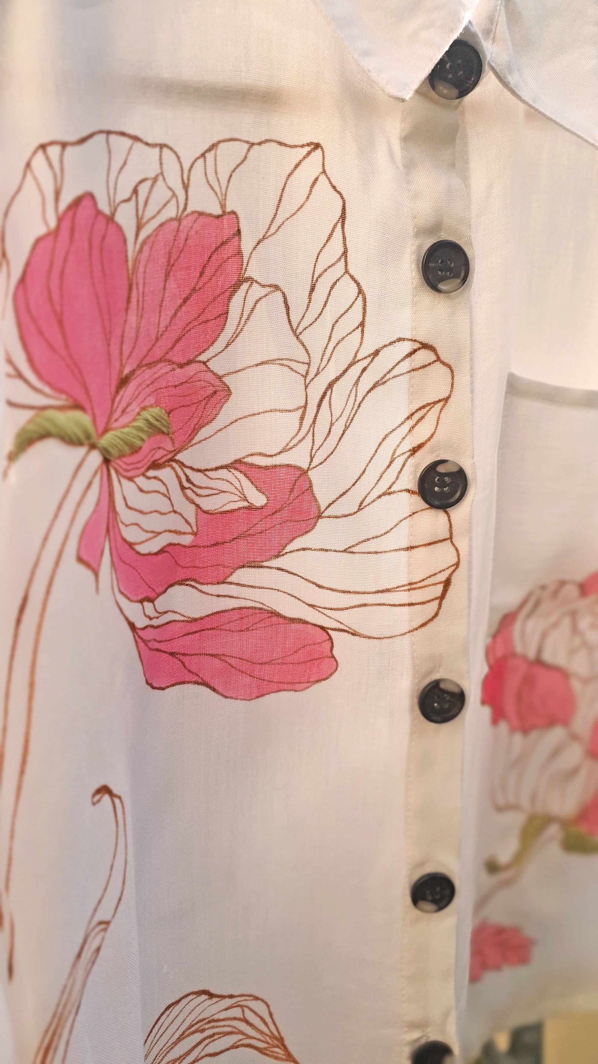 The Abstract Floral Shirt